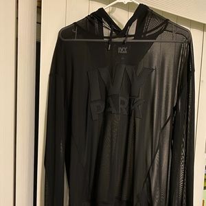 IVY PARK mesh hooded top